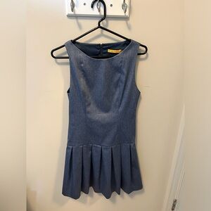 Alice and Olivia blue dress